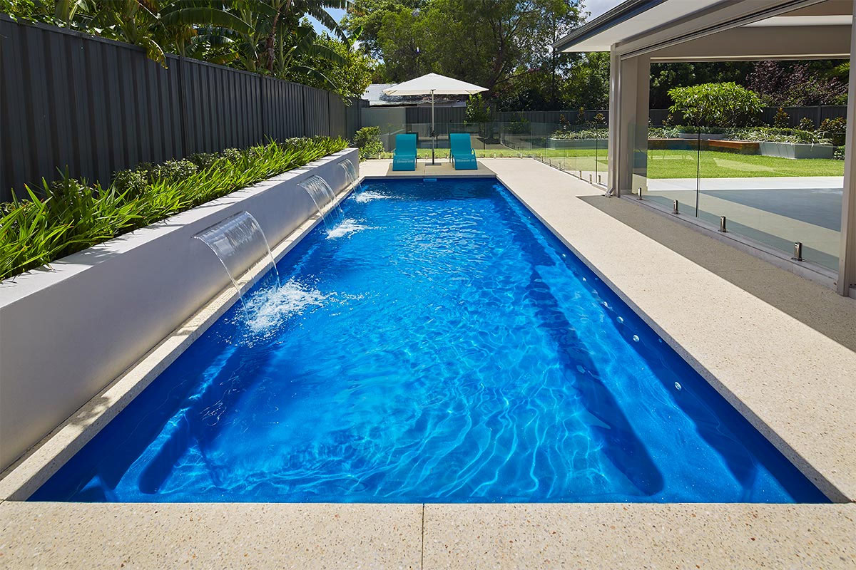 Pacific Shimmer Pool colour example